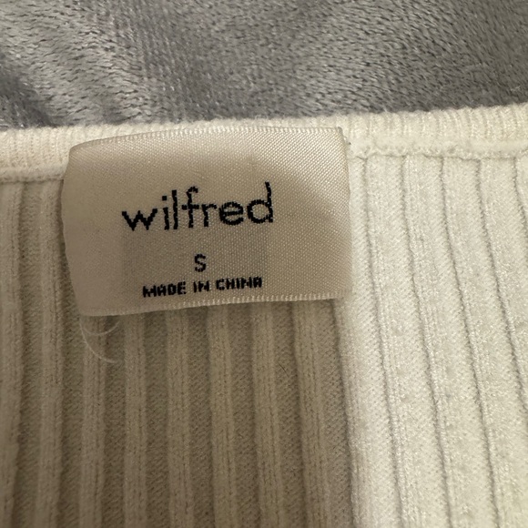 Wilfred Aritzia white tie top - Picture 3 of 3